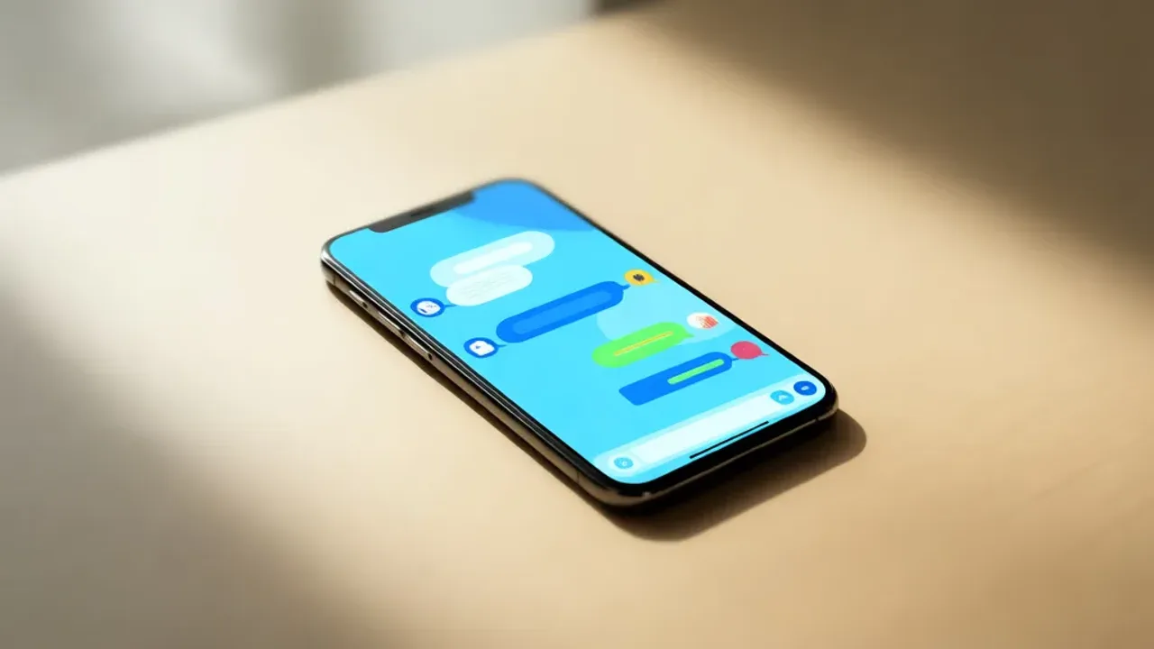 Jak pisać na tinderze: pierwsza wiadomość, która pozwoli dostać odpowiedź Smartfon z otwartą aplikacją randkową prezentujący praktyczne porady jak pisać na tinderze w celu nawiązania ciekawej konwersacji.