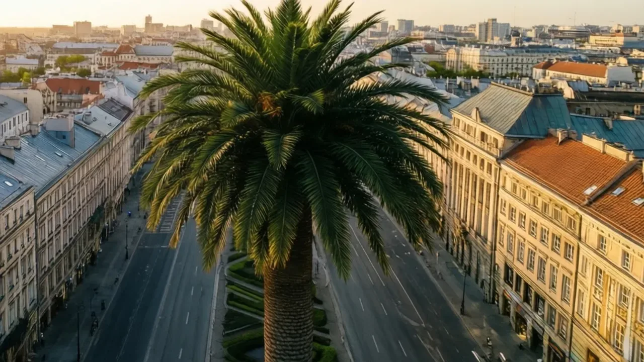 Palma warszawa: sztuczna palma na rondzie de gaulle'a – pełna historia Sztuczna palma warszawa na rondzie gen. Charles’a de Gaulle’a zlokalizowanym w centrum Warszawy.